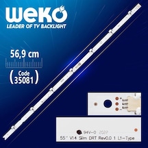 55'' V14 Slim Drt Rev0.0 1 L1-type - 6916l 1629a - 56.9 Cm 7 Ledli - Wk-467 Led Tv Bar