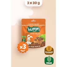Hummorganic Organik Glutensiz Vegan Havuçlu ve Tarçınlı Kek Atıştırmalık Paketi - 3 adet