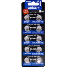 Orion Ag1 Lr621 364a 1.5v Alkalin Pil 10'lu Paket