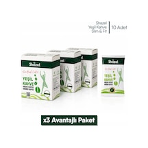 Shazel Yeşil Kahve Slim&fit 3 Gr 3 Adet Öğütülmüş