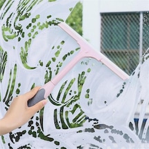 Silikon Kaymaz Pencere Kazıyıcı Çok Fonksiyonlu Banyo Ev Güçlü Temizlik Cam Silecek