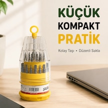 Hassas Tornavida Seti Kaymaz Saplı Elektronik Onarım Seti