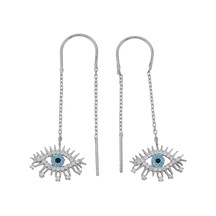 Zincir Göz Küpe 717075 Silver