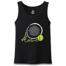 Tenis - Love The Ball Siyah Erkek Atlet