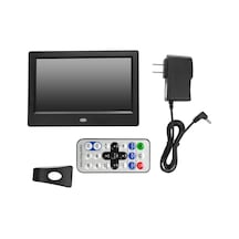 17,8 Cm 7 İnç Dijital Fotoğraf Çerçevesi, Tutucu Setli, Led Ekran, Hd Fotoğraf Çerçevesi Desteği, Çalar Saat