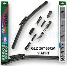 Gmax Muz Silecek Süpürgesi Banana Tip 10 Aparatlı 650 mm GLZ 26 65CM 10 APRT
