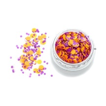 Nail Art Kamifubuki Turuncu Mor Mix Konfeti Pul 5 Gr Kmf11