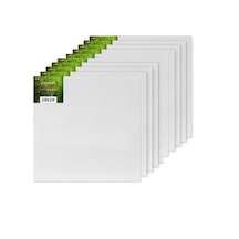 20x20 Cm, Tuval, 10 Lu, Resim Tuvali, Ahşap Çerçeve, Tual, Akrilik Boya, Yağlı Boya
