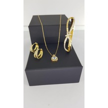 Sones Çelik Takı Setleri Sns500269 Gümüş - Rose Gold