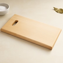 Ahşap Kesim Panosu 20x40 Cm 2.5 Cm Et Tahtası -
