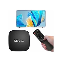 Akıllı Tv Kutusu Mx Box Android 7.1 Tv Kutusu 2.4g Wifi Siyah