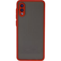 Samsung Galaxy A02 Kılıf Montreal Silikon Kapak - Kırmızı