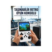 Retro Oyun Cihazı Çift Microsd Desteği Çoklu Platform Uyumu 3200 Mah Batarya - Hs08378850-4 Renkli