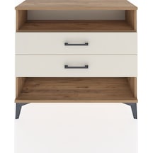 Arges Şifonyer Tek Raflı 2 Çekmeceli 88x30x80 Çam-aytaşı Atlas Çam