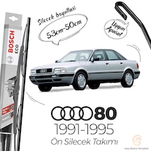 Audi 80 Ön Silecek Takımı 1991 - 1995 Bosch Eco