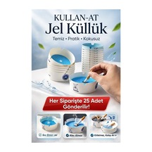 25 Adet Tek Kullanımlık Kül Tablası Kokusuz Taşınabilir