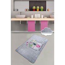 Botanıcal Sweets 80X100 Cm Banyo Halısı Paspas Yıkanabilir