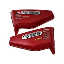 Cg 125 Yan Kapak/ Akü Kapağı-Sağ-Sol- Kırmızı