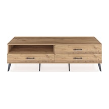 Hyperion Tv Ünitesi Tek Raflı 3 Çekmeceli 176x44x51 Çam-çam/çam Atlas Çam/atlas Çam