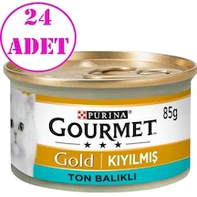 Gourmet Gold Kıyılmış Ton Balıklı Kedi Konservesi 85 Gr 24 Adet