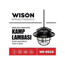 Wison Ws-2010 Geniş Açılı Aydınlatma Kamp Lambası Bx40