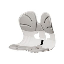 Ergonomik Ortopedik Bel Destekli Oturma Minderi Postür Düzeltici İş Ev Oto Sırt Koltuk Yastığı Gri
