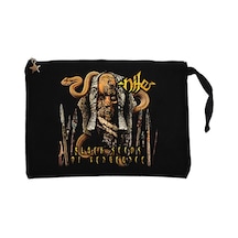 Nile Black Seeds of Vengeance Siyah Clutch Cüzdan / El Çantası Siyah
