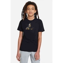 Tshirthane Mortal Kombat Baskılı Unisex Çocuk Siyah T-Shirt (528297037)