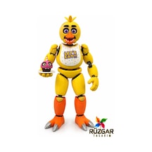 Fnaf Chica Five Nights At Freddy's Eklemli Dummy T13 Koleksiyon Figürü Endo Hediyeli