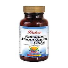 Balen Kalsiyum Magnezyum Çinko 709 Mg 90   Kapsül