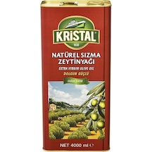 Natürel Sızma Zeytinyağı Dolgun Güçlü 4 L Teneke