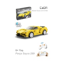 Cada Evo Yarış Arabası Uzaktan Kumandalı -c51074w 289 Parça Oyuncak Yapım Seti