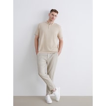 Lcwaıkıkı Classic Bej Standart Kalıp Erkek Chino Pantolon