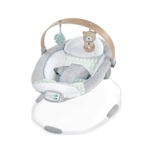 Cozy Spot Yatıştırıcı Bebek Zıpzıpı Ahşap Oyuncaklı Yay, Doğal Kauçuk Oyuncak, Emniyet Kemeri, Müzik Ve Oto Genel