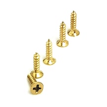 Klips, Menteşe, Ayak, Ysb Sac Vidası - 2,9x9,5mm Sarı, 100 Adet Diğer