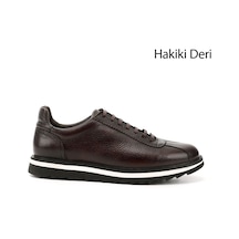 Gönderi(R) Gönderi R Erkek Kahve Antik Bağcıklı Hakiki Deri Comfort Sneaker Ddma80338307 Kahve