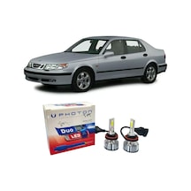 Saab 9-5 Led Xenon Kısa Far Ampulü H1 Duo Yeni Seri Beyaz 1997-2001