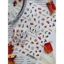 Nail Art Slider Stiker Fiyonk Ve Dantel W30