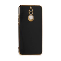 Huawei Mate 10 Lite Kılıf Volet Silikon - Siyah 0.2M-Çok Renkli