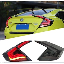 Honda Civic Fc5 2016-2021 Omurga Füme Ledli Arka Stop Lambası