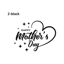 Anneler Günü Duvar Çıkartmaları Siyah 2 2 Siyah 2-2 Diğer