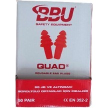 Kulak Tıkacı Bbu Ep500 Quad Çam Tipi 22 Db 50Çift