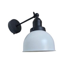 Rsylight Retro Metal Dekoratif Akrobatik Rustik Siyah Beyaz Mafsallı Duvar Aplik