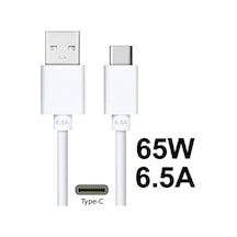 Oppo Vooc Type-c Şarj Ve Data Kablosu 65w 6.5a Realme Superdart