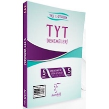 Karekök Yayınları Tyt 5'li Deneme Seti 1. Oturum Yeni