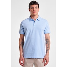 Lescon Erkek Kısa Kol Polo Yaka T-shirt 25y-1134 Mavi