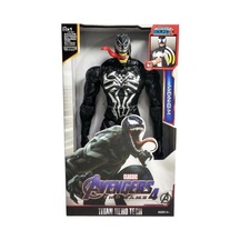 Sesli Işıklı Avengers Yenilmezler Karakter Figür Oyuncak Venom Siyah 30 Cm Kl-8818