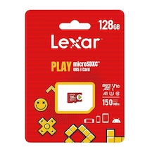 Lexar Play 128 GB 150 MB/S MicroSDXC UHS-I C10 Hafıza Kartı