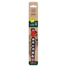 M-pets Zany Zilli Kedi Boyun Tasması Siyah/kırmızı
