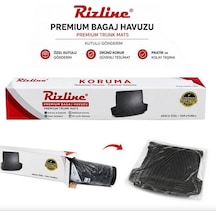 Rizline Premium Toyota Proace City 2019 Sonrası Bagaj Havuzu Bagaj Demirsiz